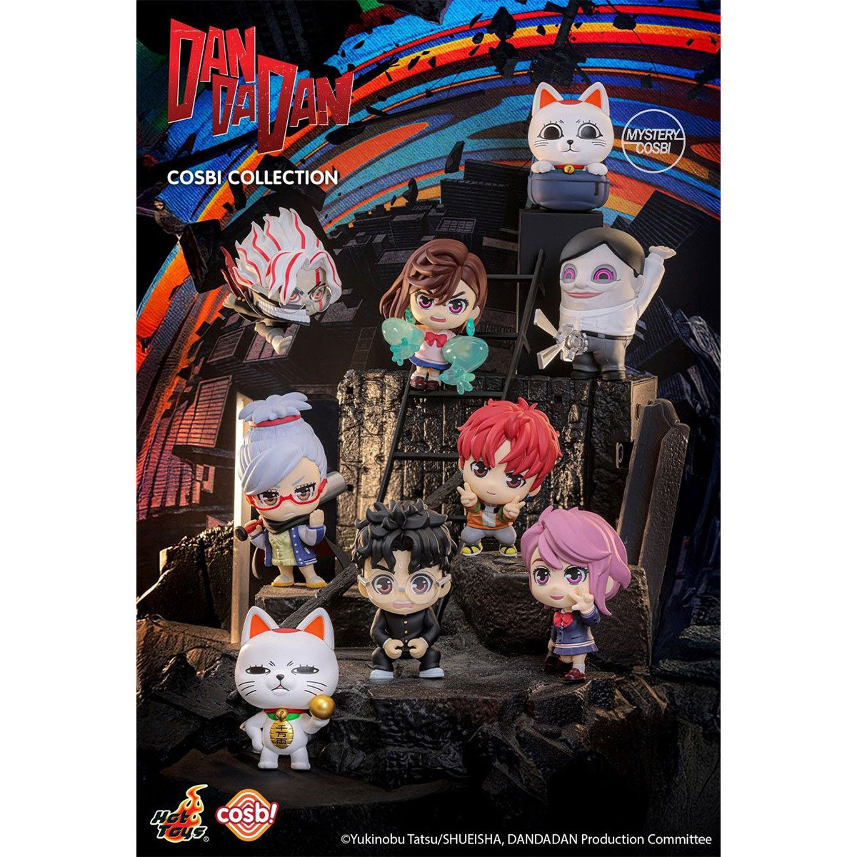 Hot Toys《DAN DA DAN》COSBI 盲盒迷你人偶 盲抽1個 (共9款)