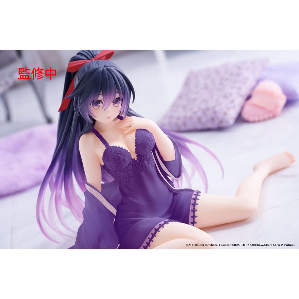 Taito Desktop Cute Figure《約會大作戰V》夜刀神十香 (Nightwear Ver.)更新版