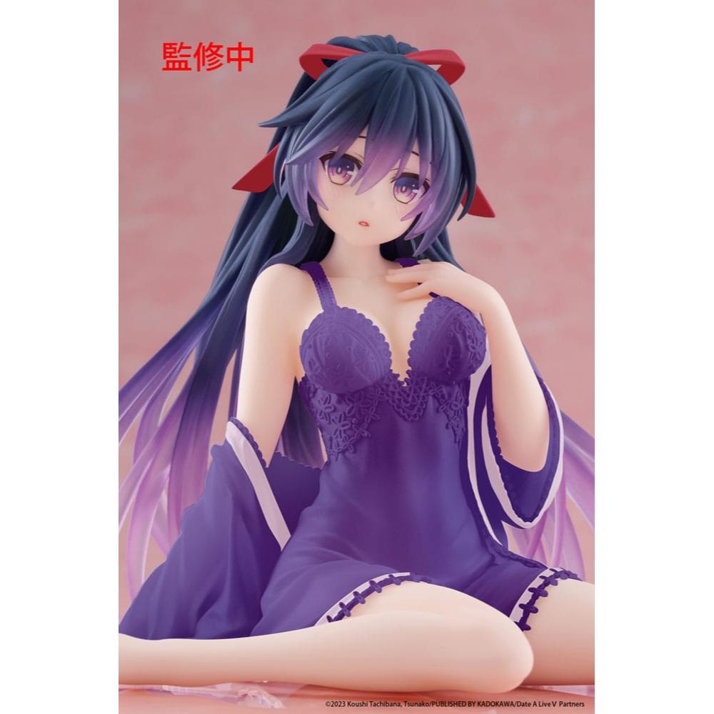 Taito Desktop Cute Figure《約會大作戰V》夜刀神十香 (Nightwear Ver.)更新版
