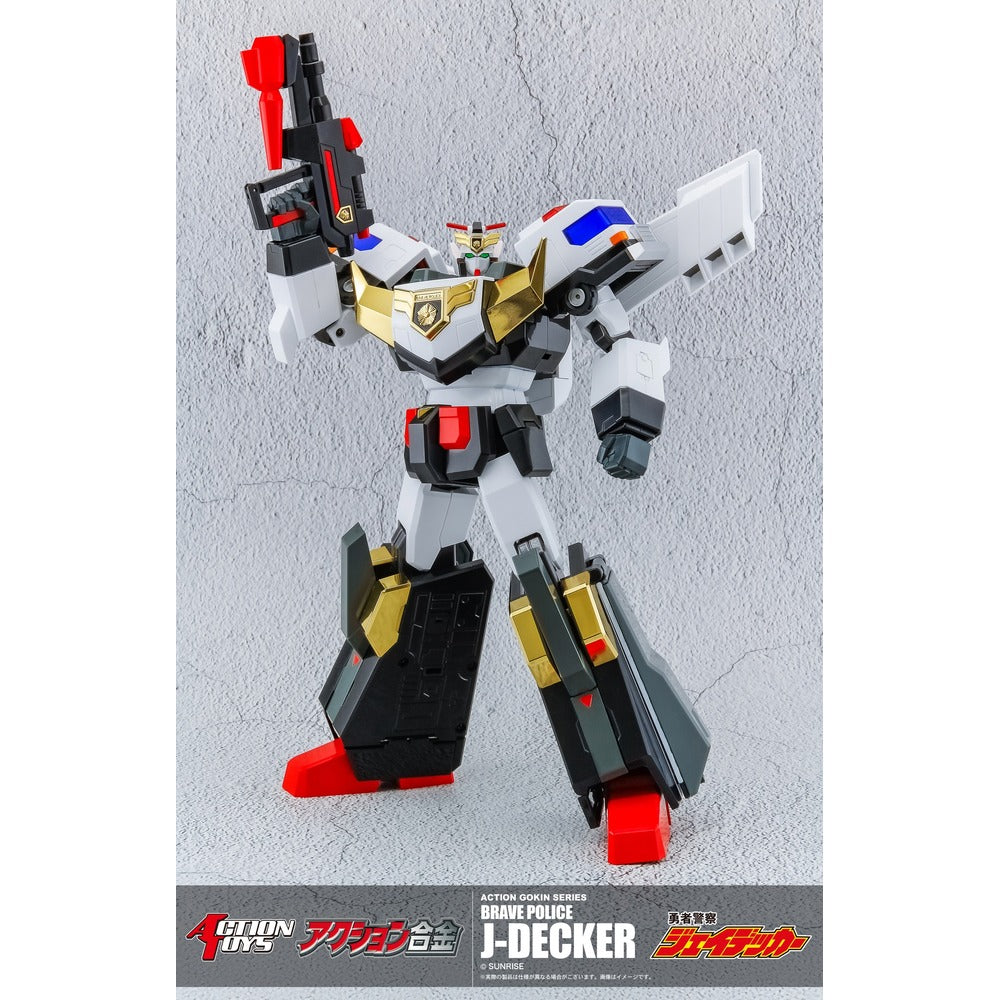 《預訂已截單》Action合金 勇者警察 J-Decker《2025年7月發售》