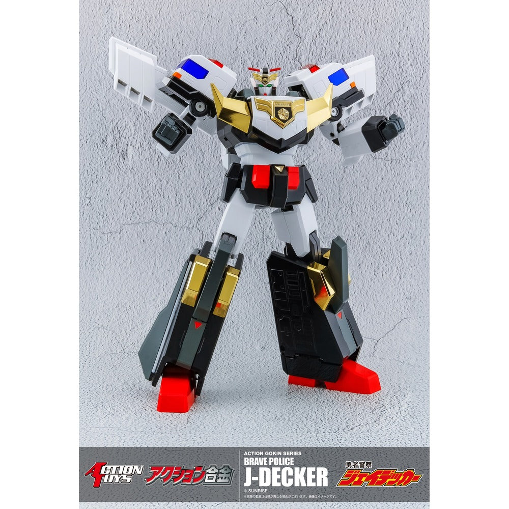 《預訂已截單》Action合金 勇者警察 J-Decker《2025年7月發售》