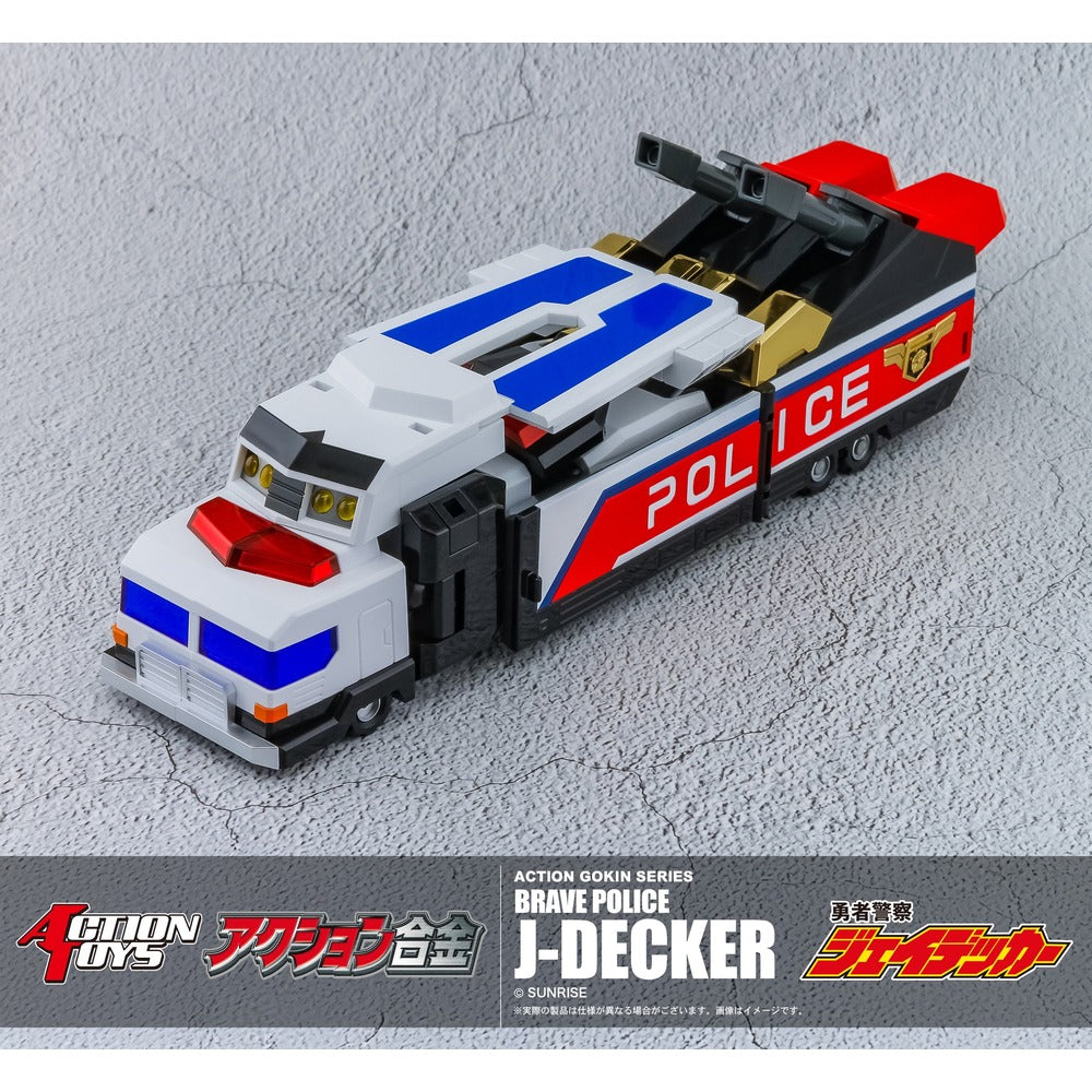 《預訂已截單》Action合金 勇者警察 J-Decker《2025年7月發售》