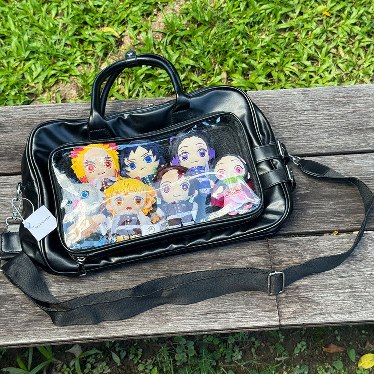 AniWander 人造皮痛袋 36CM (黑色)