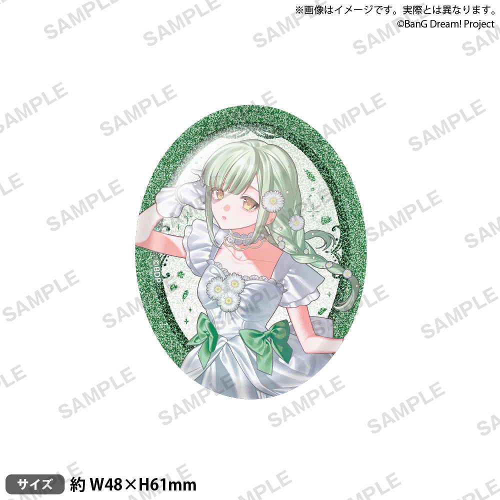 Bushiroad Creative《BanG Dream!》Ave Mujica 橢圓形襟章 錦花夢 ver. Mortis