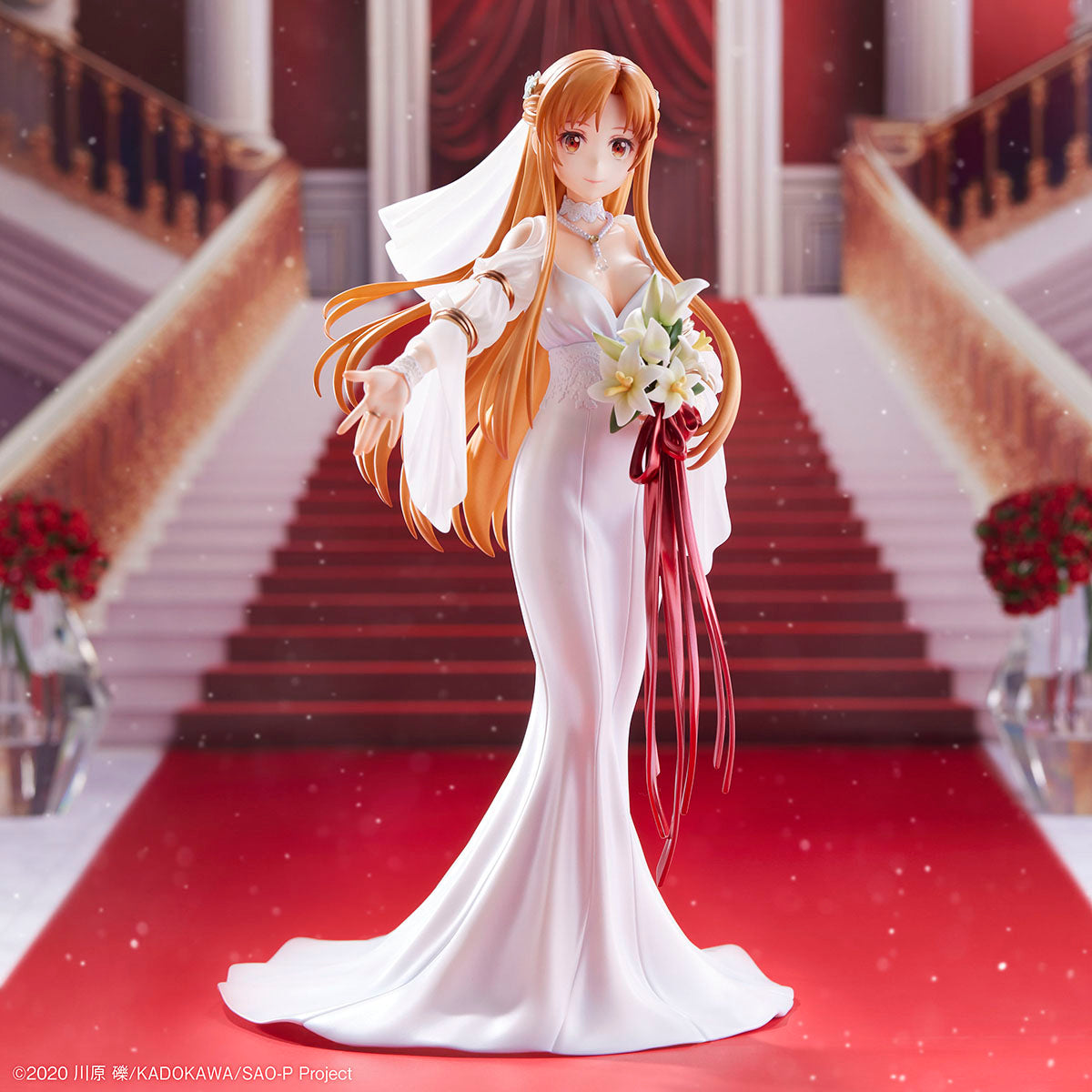 Design COCO《刀劍神域 SAO》亞絲娜(婚禮Ver.)1/7比例人像