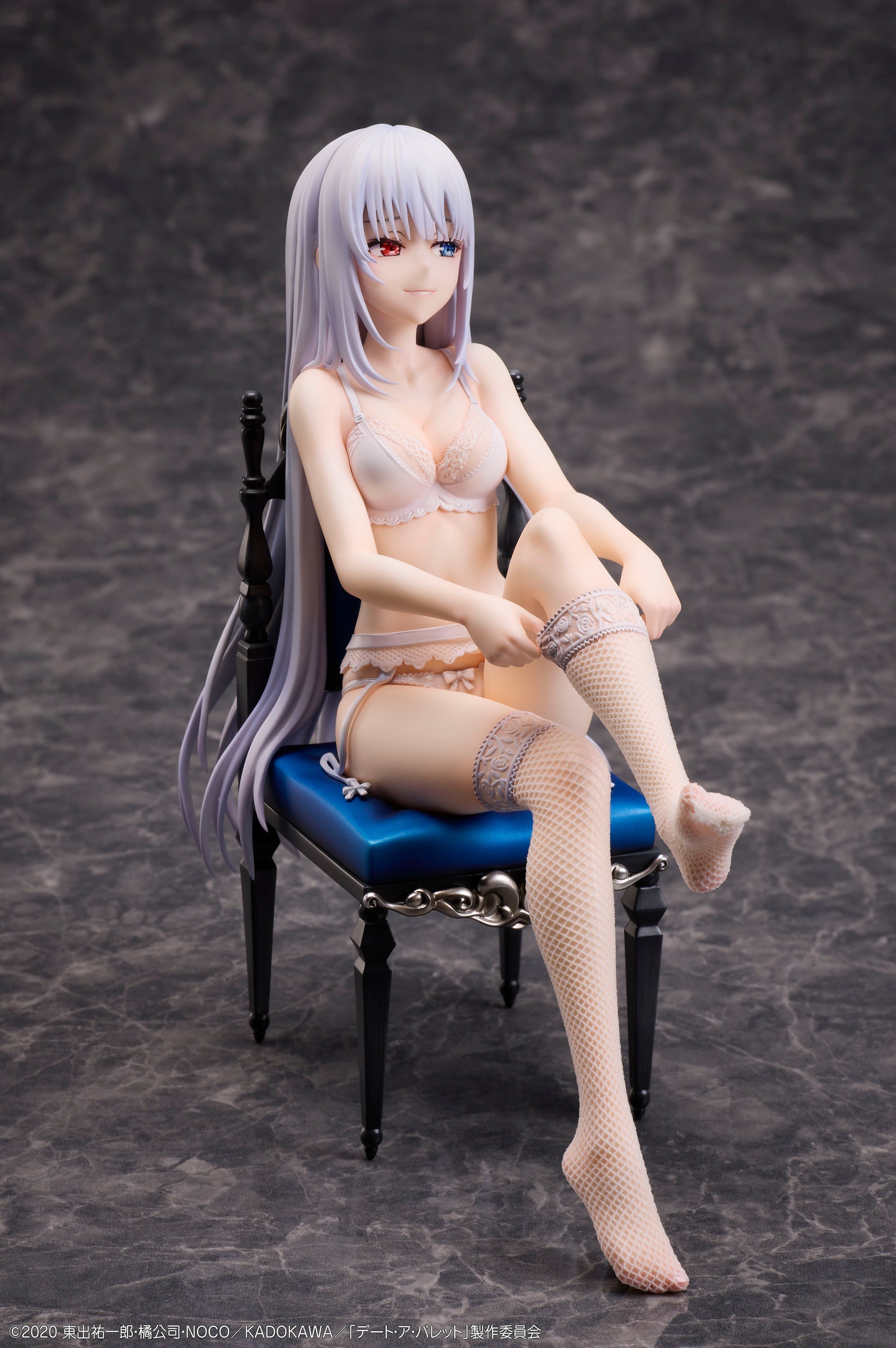 Design COCO《約會大作戰》時崎狂三&白之女王1/7比例人像套裝