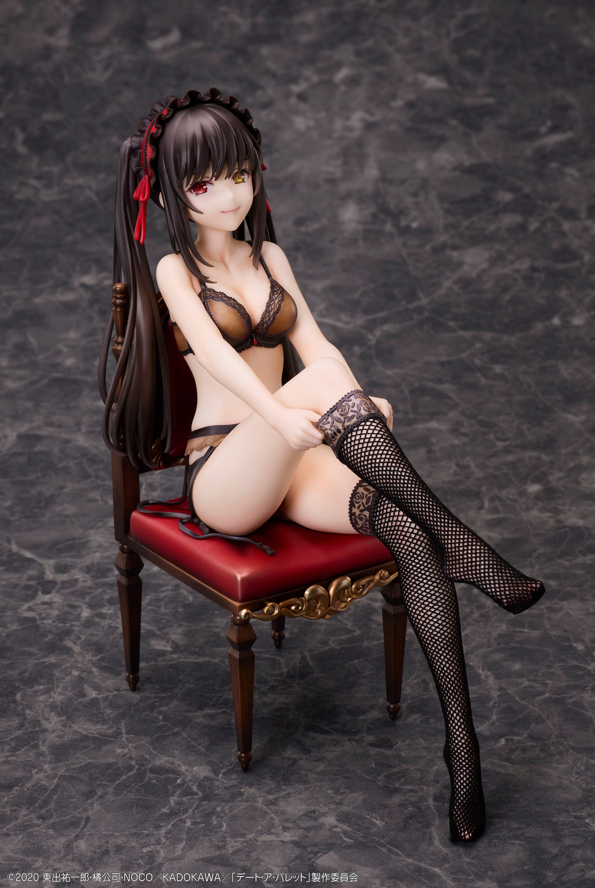 Design COCO《約會大作戰》時崎狂三&白之女王1/7比例人像套裝