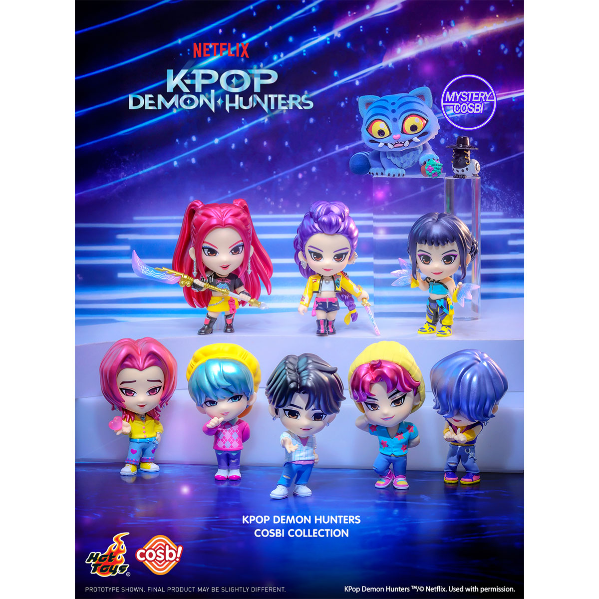 Hot Toys《Kpop 獵魔女團》COSBI 盲盒迷你人偶 盲抽1個 (共8+1隱藏款)
