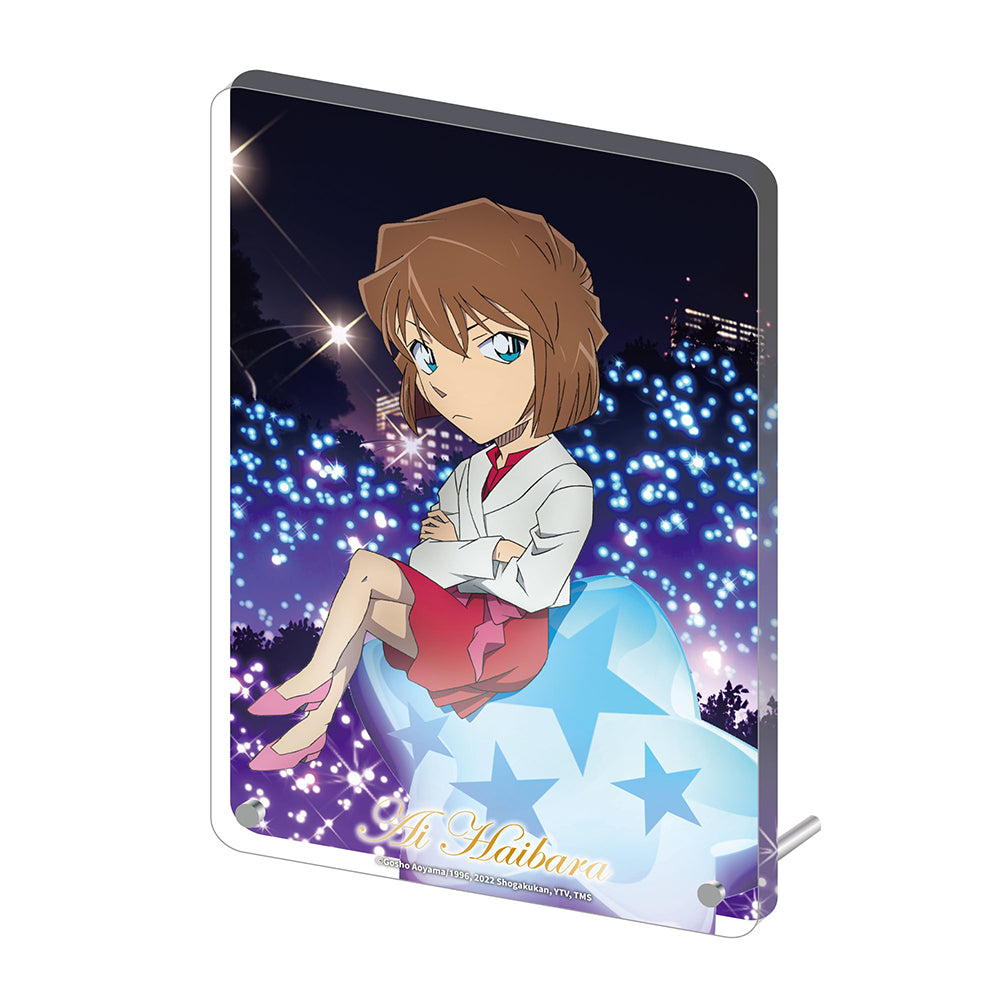 名偵探柯南 立磚版畫 藍星灰原