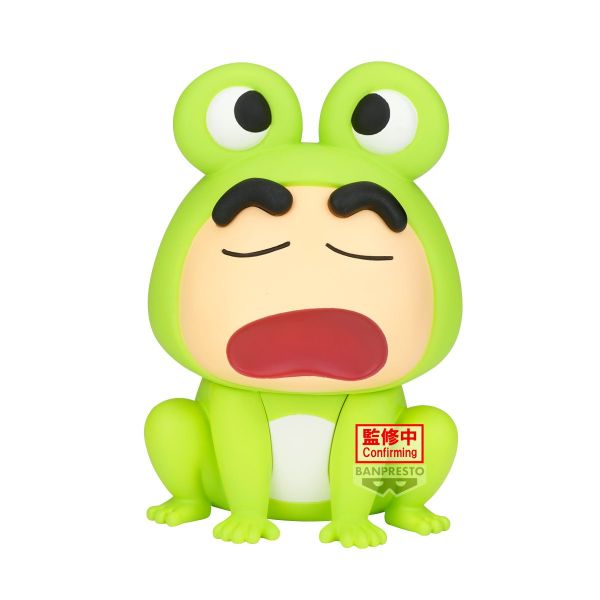青蛙小新 フィギュア 06 約30cm Banpresto [景品] 蠟筆小新Cosplay 蠟筆小新第六彈青蛙造型