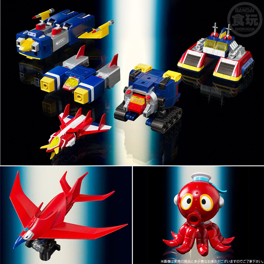 Bandai Candy Toy SMP <超電磁俠波魯特斯V>V Togeher Set 組裝模型