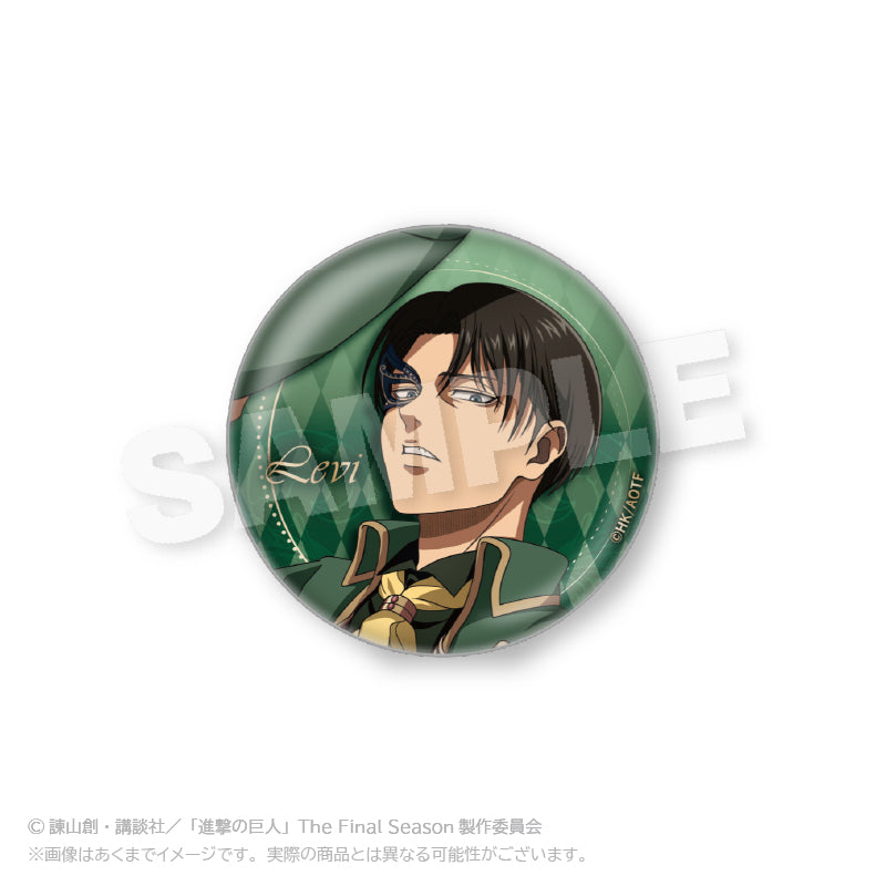 進擊的巨人 角色襟章 蒙面舞會Ver. 盲抽1個 (共8款) 日版