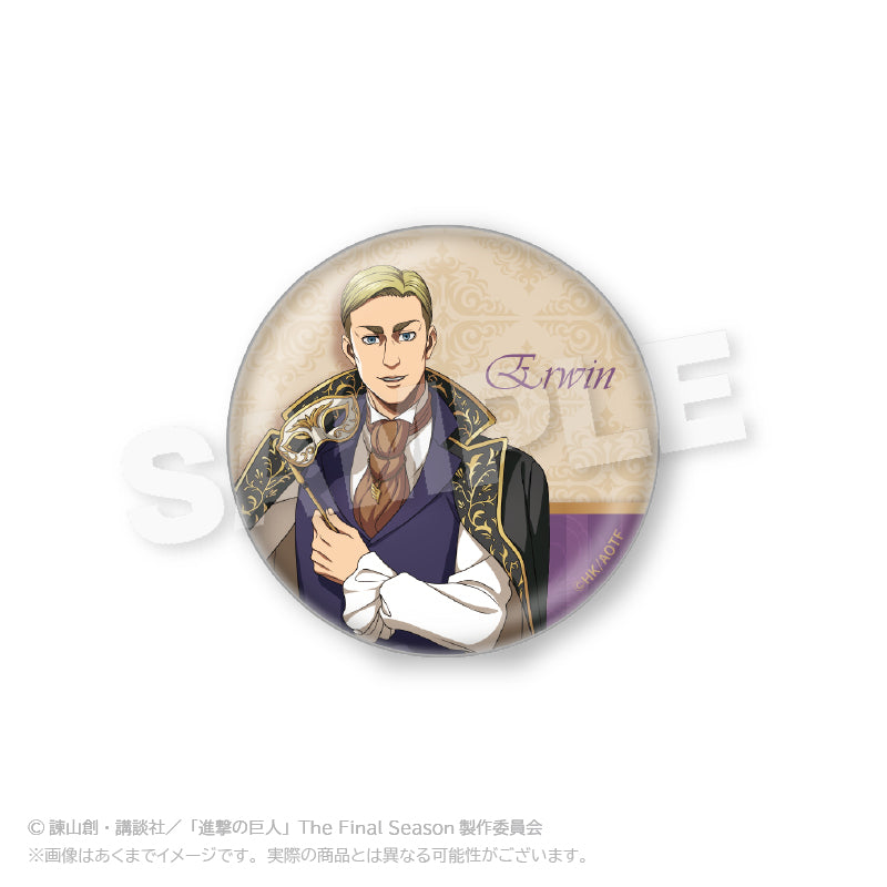 進擊的巨人 角色襟章 蒙面舞會Ver. 盲抽1個 (共8款) 日版