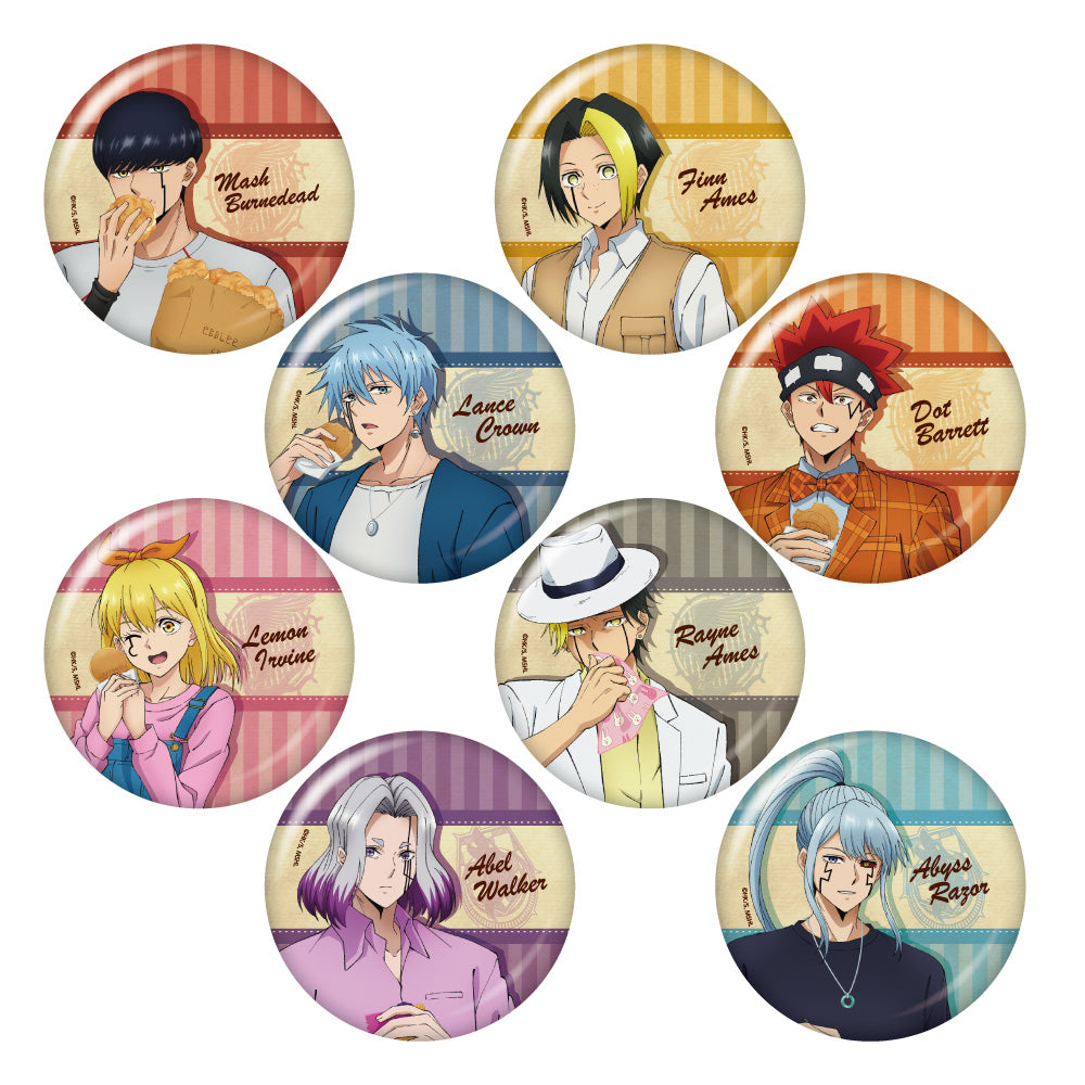 肌肉魔法使-MASHLE- 全新繪圖大襟章 日版 盲抽1個 (共8款)