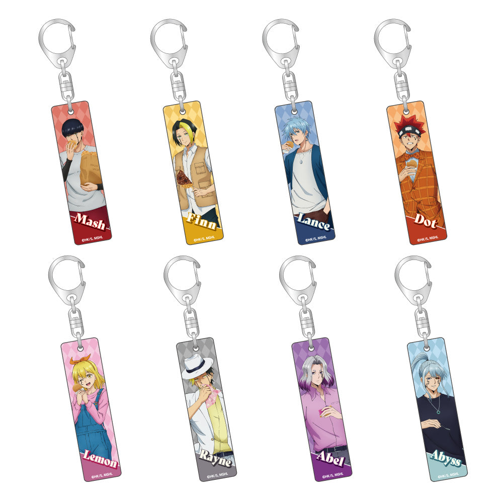 肌肉魔法使-MASHLE- 全新繪圖條型匙扣 日版 盲抽1個 (共8款)