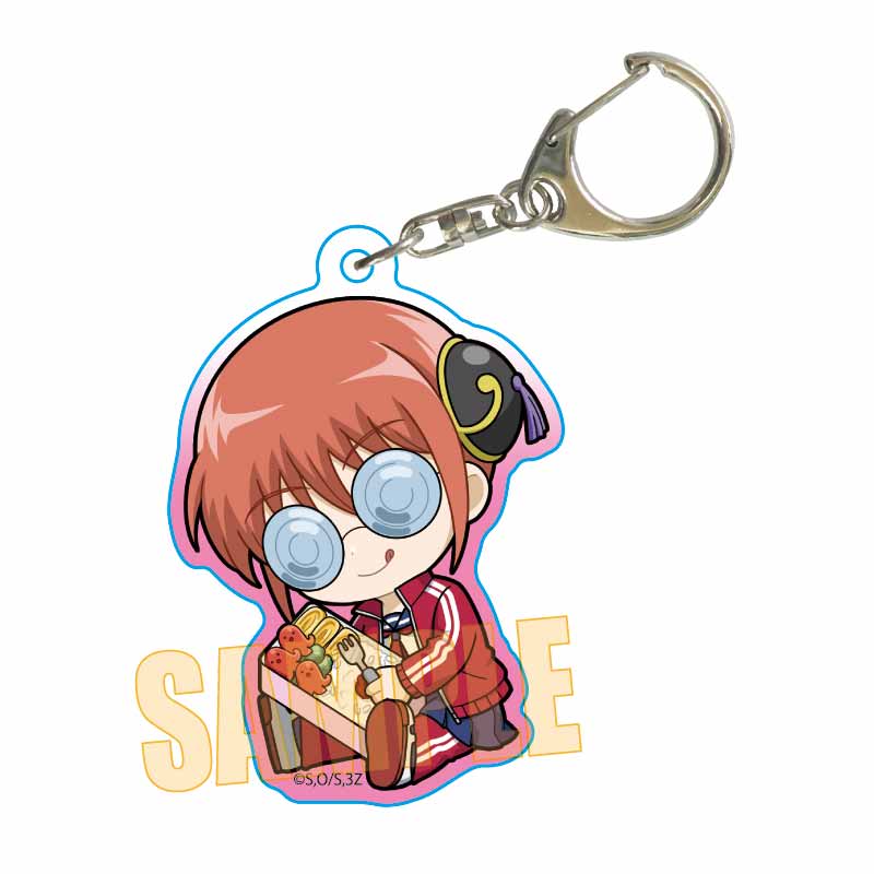 3年Z組銀八先生 Q版匙扣 神樂