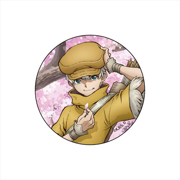 Dr.STONE 新石紀 原作插畫襟章  西園寺羽京 (櫻)