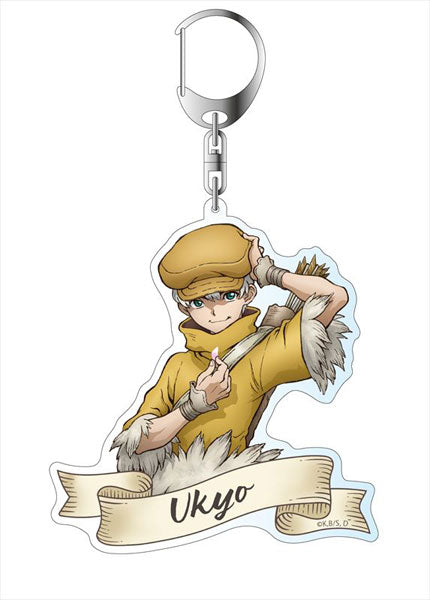 Dr.STONE 新石紀 原作插畫壓克力匙扣  西園寺羽京 (櫻)