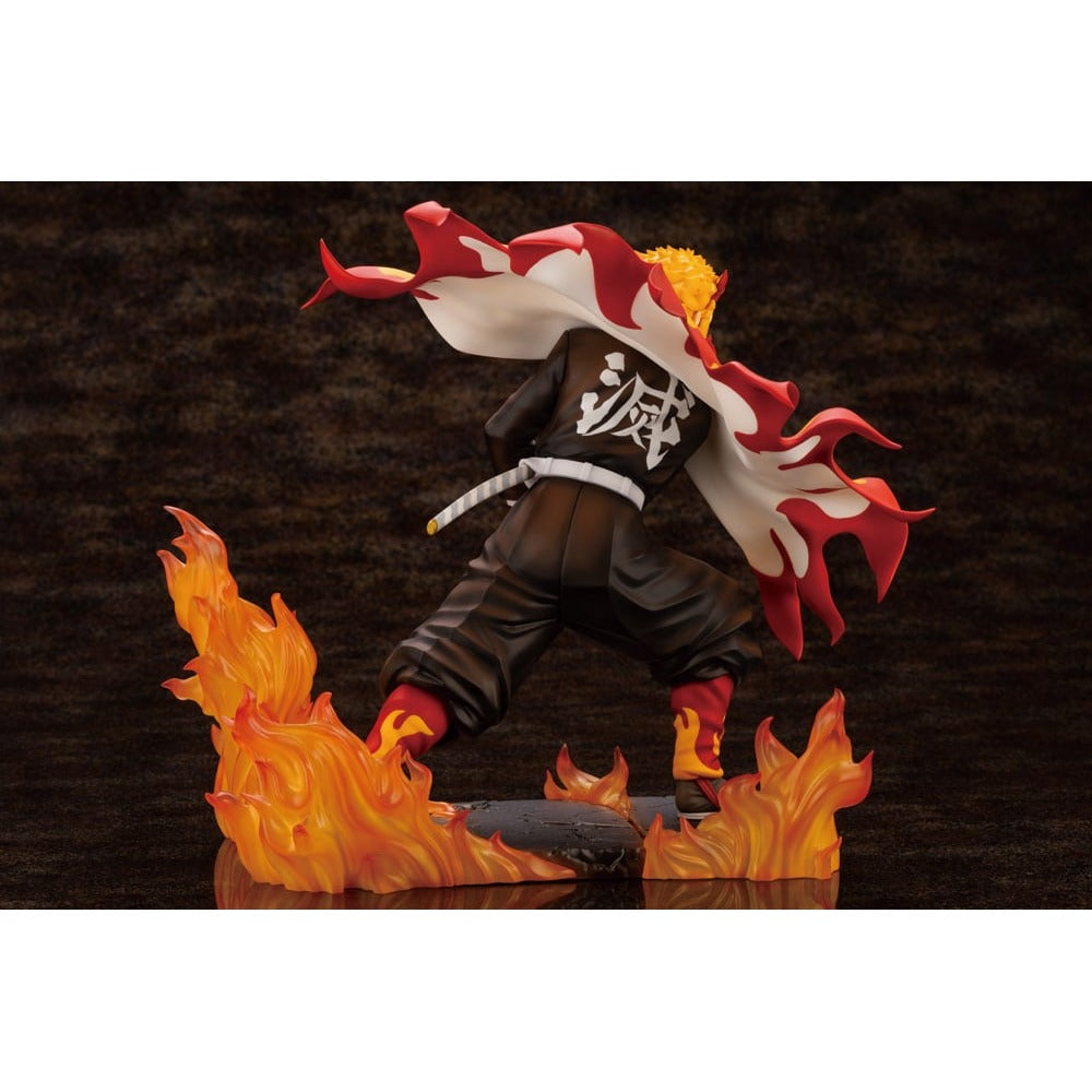 Kotobukiya 壽屋 Artfx J 1/8 PVC Statue《鬼滅之刃》炎柱 煉獄杏壽郎 (附臉部表情特典)