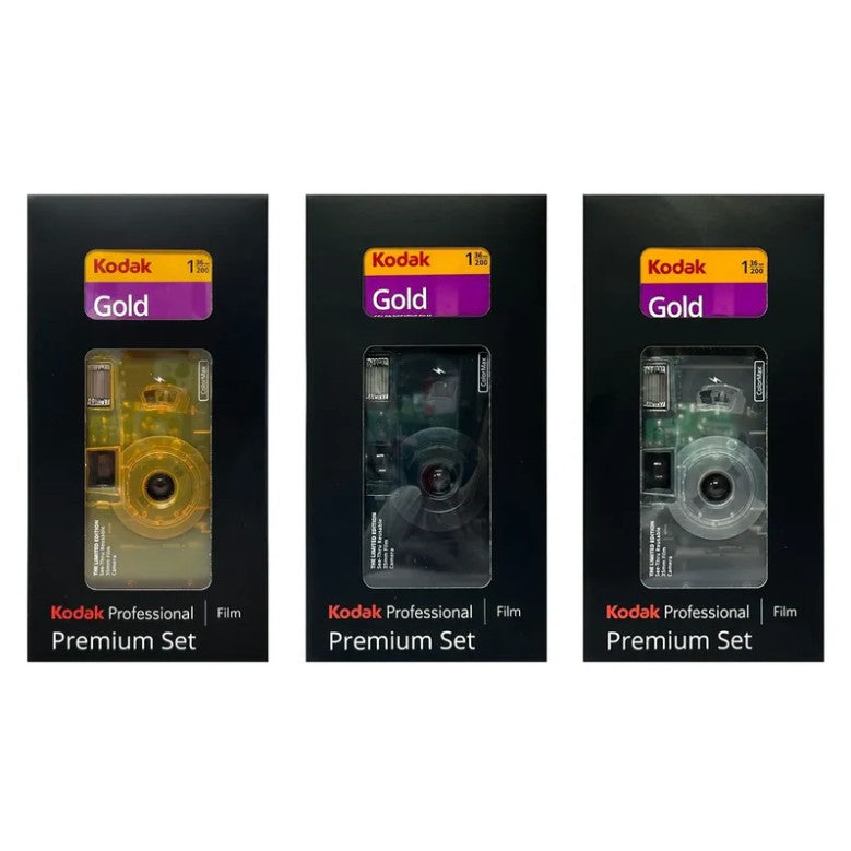 Kodak x Colormax Jelly camera w/Gold 200 可重用果凍菲林相機套裝