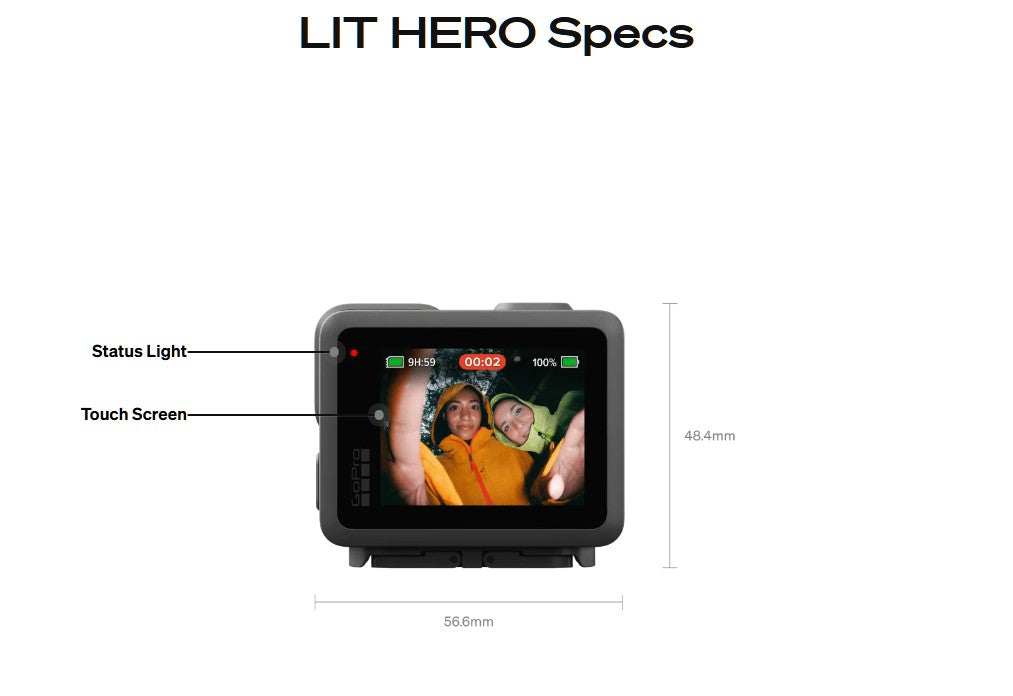 GoPro LIT HERO: Pocket-Size 4K for Every Adventure 運動相機