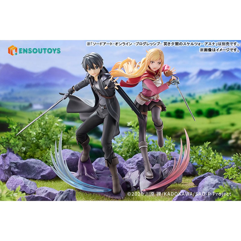《預訂》Ensoutoys 《刀劍神域劇場版-Progressive-陰沉薄暮的詼諧曲》桐人1/7比例人像《延期至2025年11月發售》