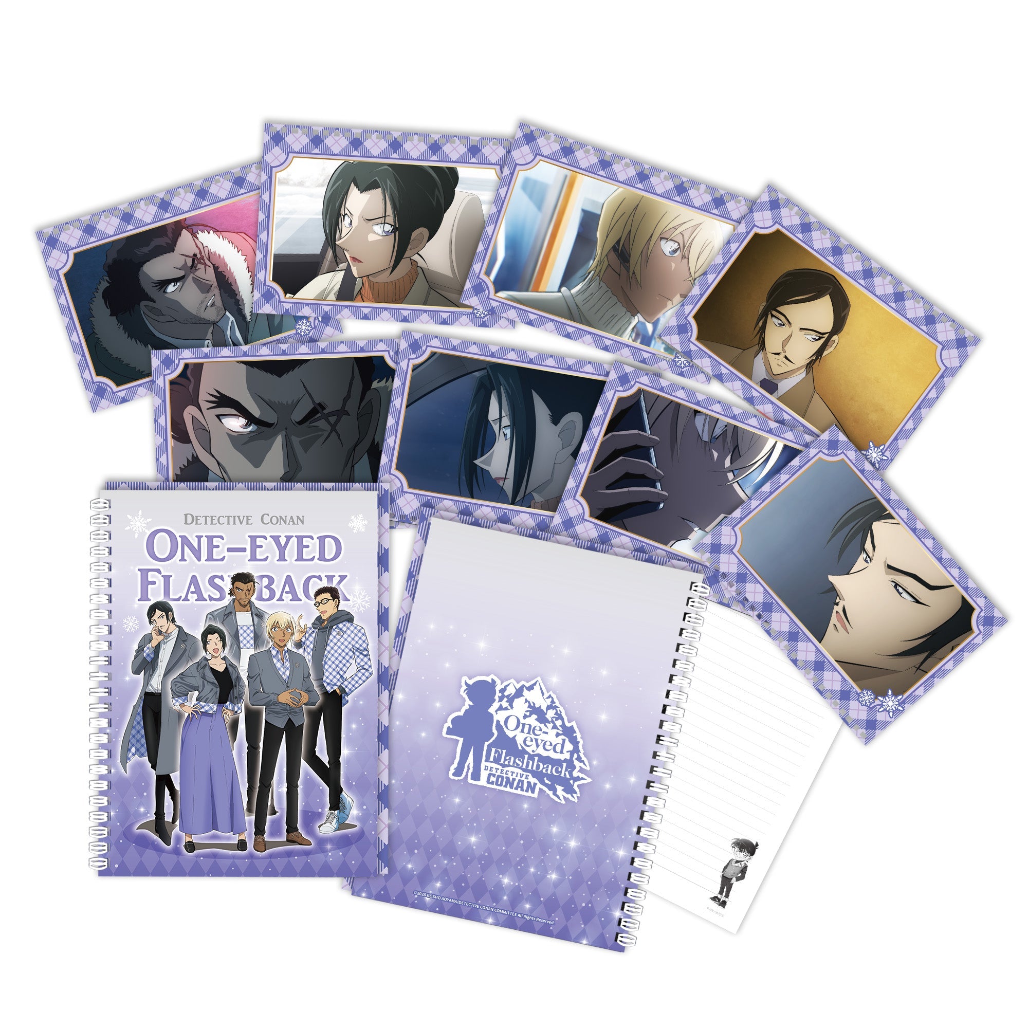 名偵探柯南:獨眼的殘像 A5圈裝筆記本 公務員組