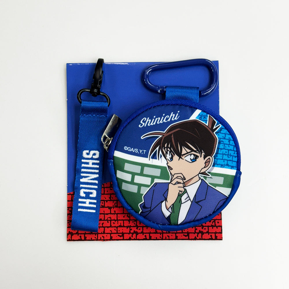 名偵探柯南 圓型掛包 新一
