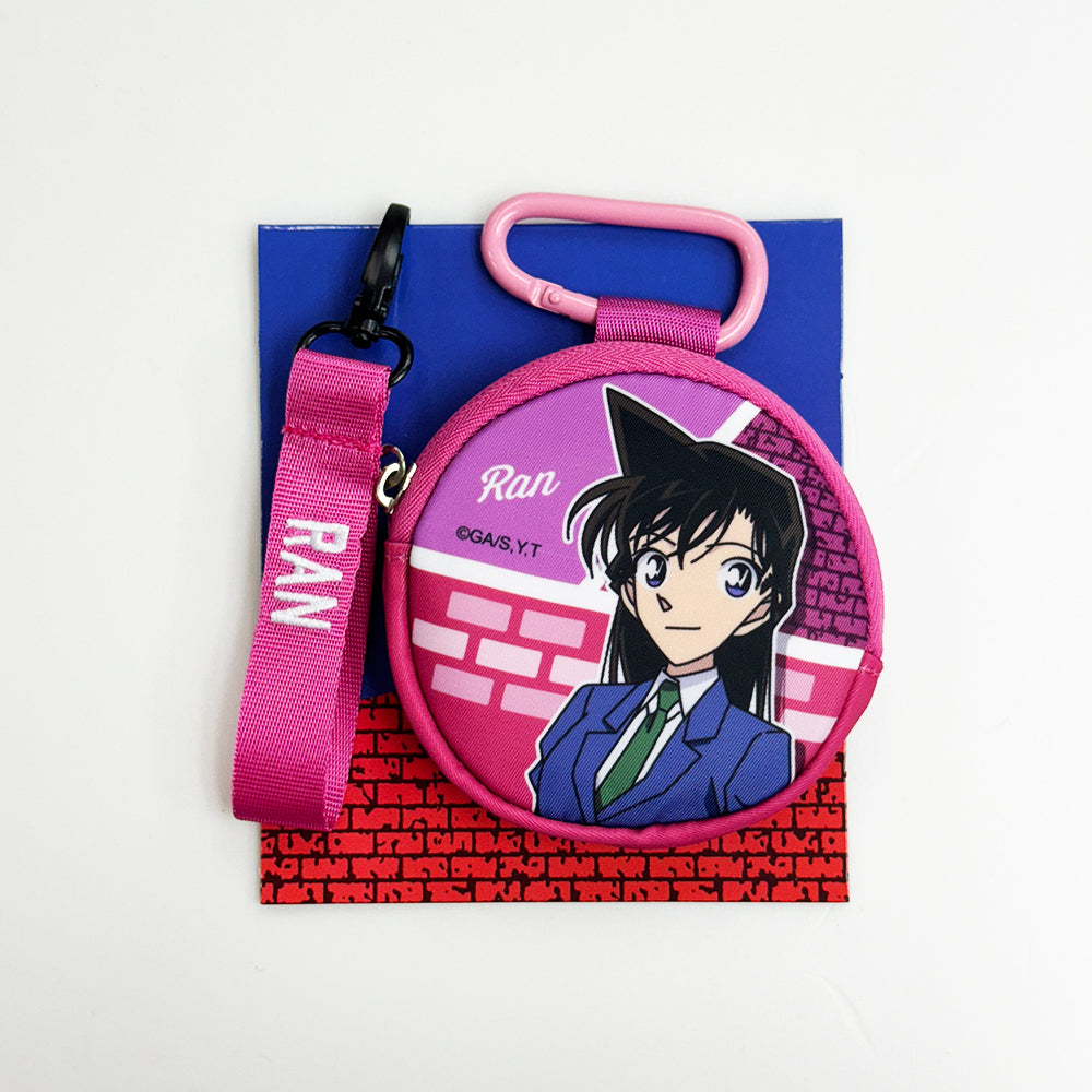 名偵探柯南 圓型掛包 小蘭