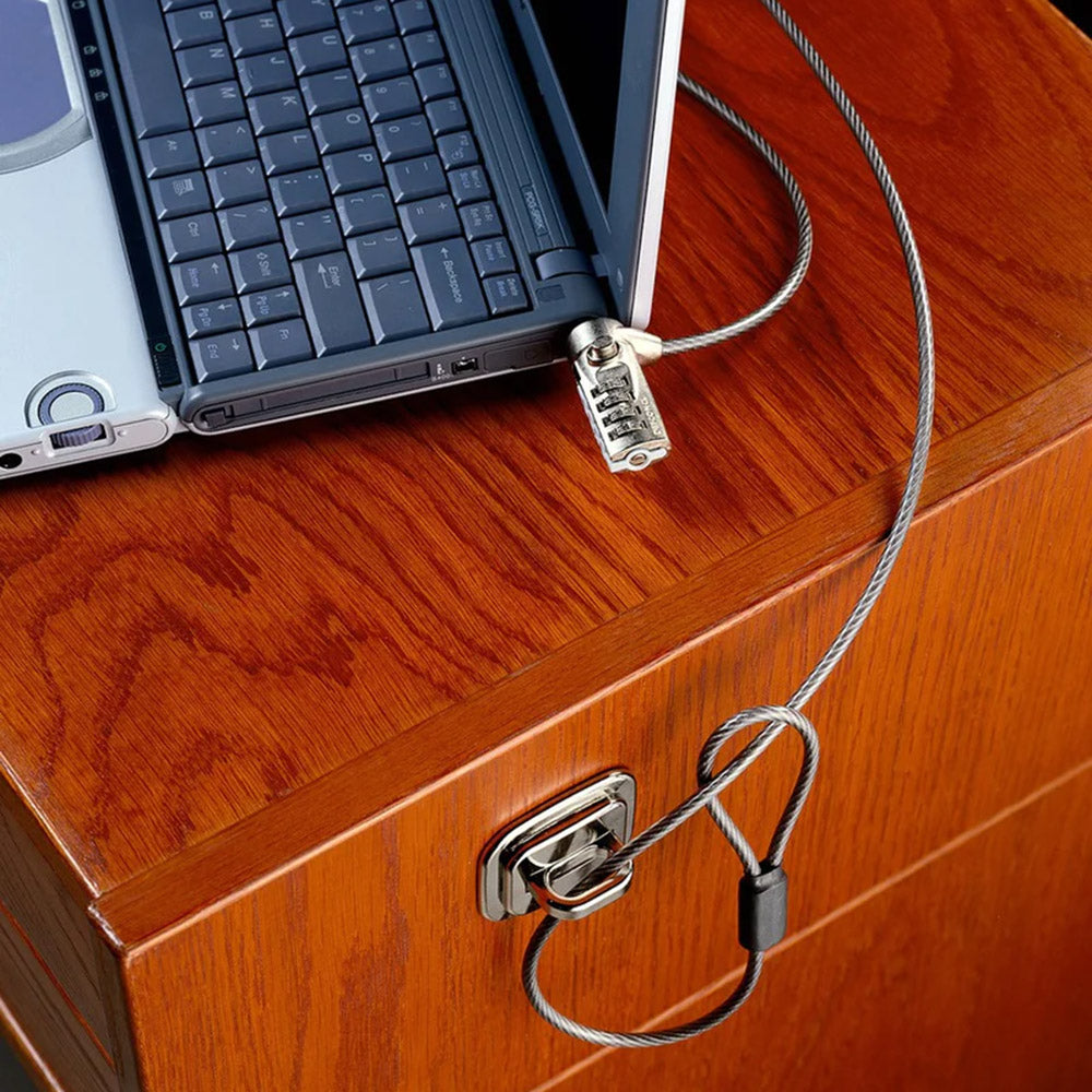 Targus PA410BX DEFCON® Resettable T-Lock Combo Cable Lock