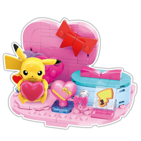 Qman Keeppley 寶可夢小場景積木 皮卡丘的指間心意