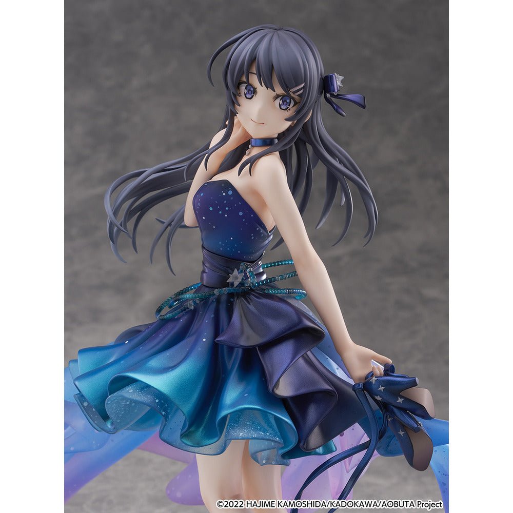 《預訂》SHIBUYA SCRAMBLE FIGURE《青春豬頭少年》櫻島麻衣 星空禮服 Ver. 1/7比例人像《2026年2月發售》 - Microworks ACG