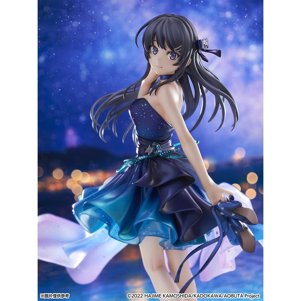 《預訂》SHIBUYA SCRAMBLE FIGURE《青春豬頭少年》櫻島麻衣 星空禮服 Ver. 1/7比例人像《2026年2月發售》 - Microworks ACG