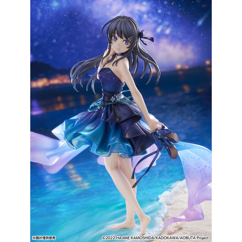《預訂》SHIBUYA SCRAMBLE FIGURE《青春豬頭少年》櫻島麻衣 星空禮服 Ver. 1/7比例人像《2026年2月發售》