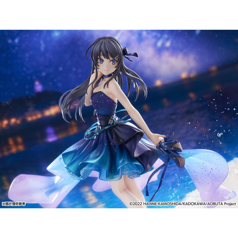 《預訂》SHIBUYA SCRAMBLE FIGURE《青春豬頭少年》櫻島麻衣 星空禮服 Ver. 1/7比例人像《2026年2月發售》 - Microworks ACG