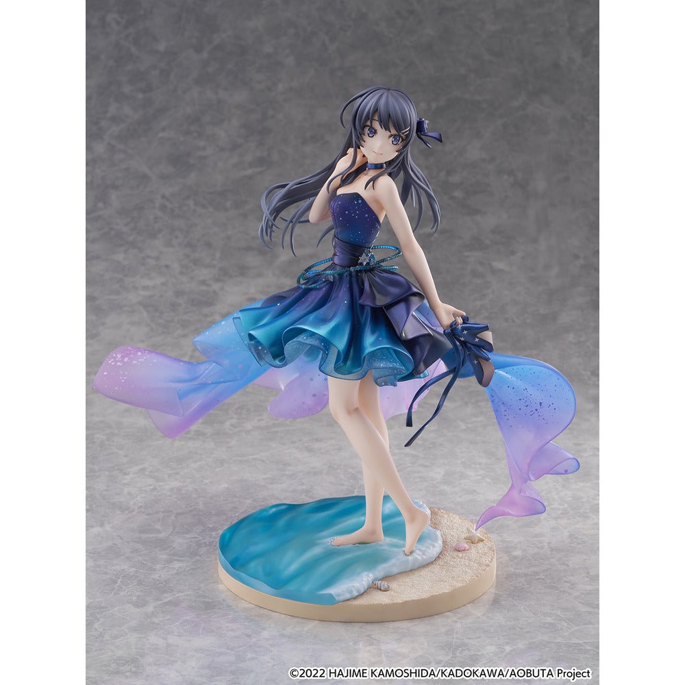 《預訂》SHIBUYA SCRAMBLE FIGURE《青春豬頭少年》櫻島麻衣 星空禮服 Ver. 1/7比例人像《2026年2月發售》 - Microworks ACG