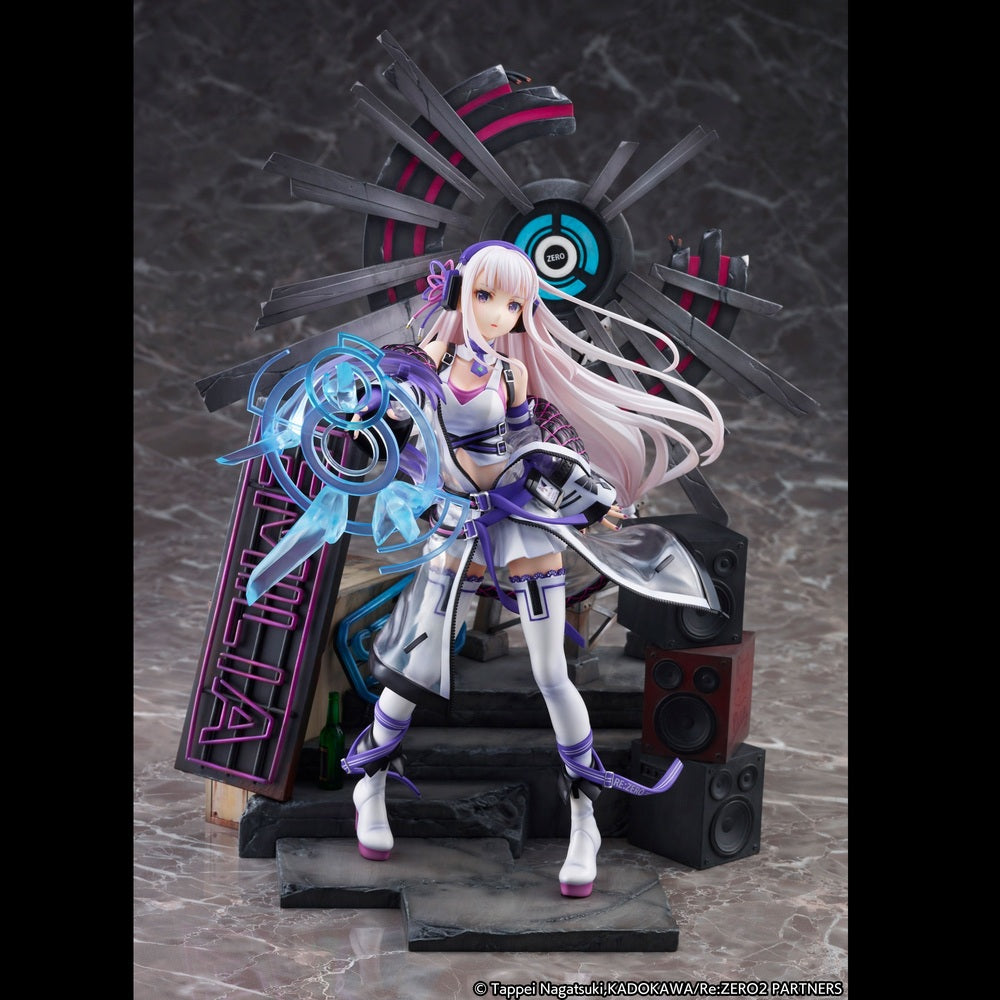 SHIBUYA SCRAMBLE FIGURE 《Re: 從零開始的異世界生活》1/7 愛蜜莉雅 -Neon City Ver.-