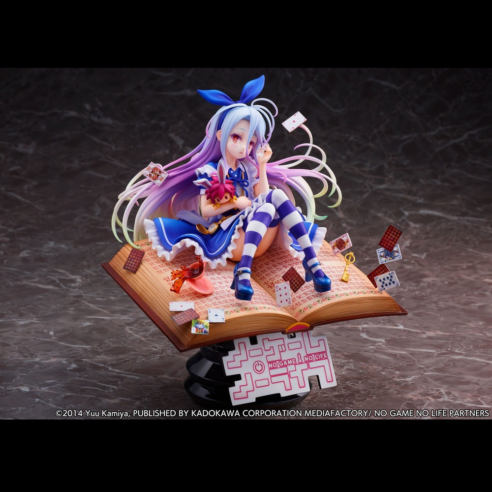 SHIBUYA SCRAMBLE FIGURE 《遊戲人生》1/7 白 - 愛麗絲夢遊仙境 Ver.-