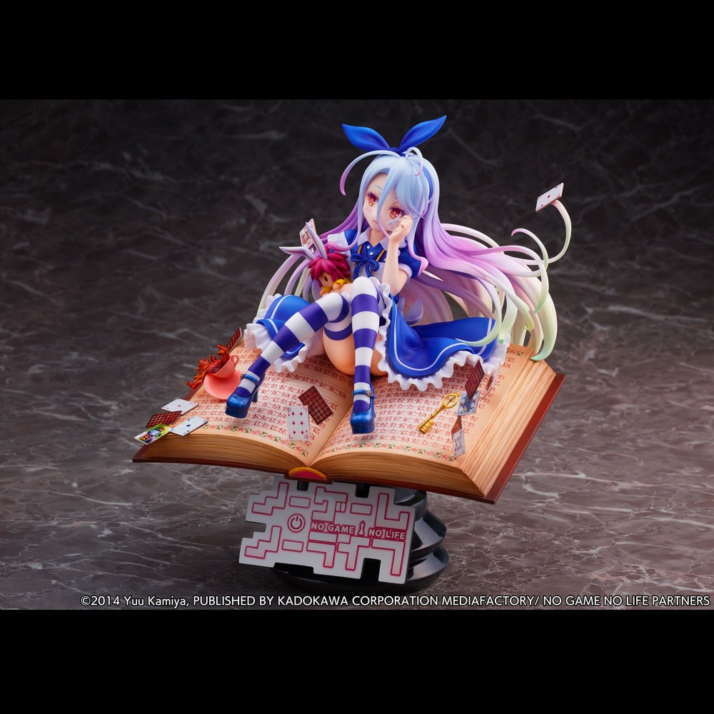 SHIBUYA SCRAMBLE FIGURE 《遊戲人生》1/7 白 - 愛麗絲夢遊仙境 Ver.-