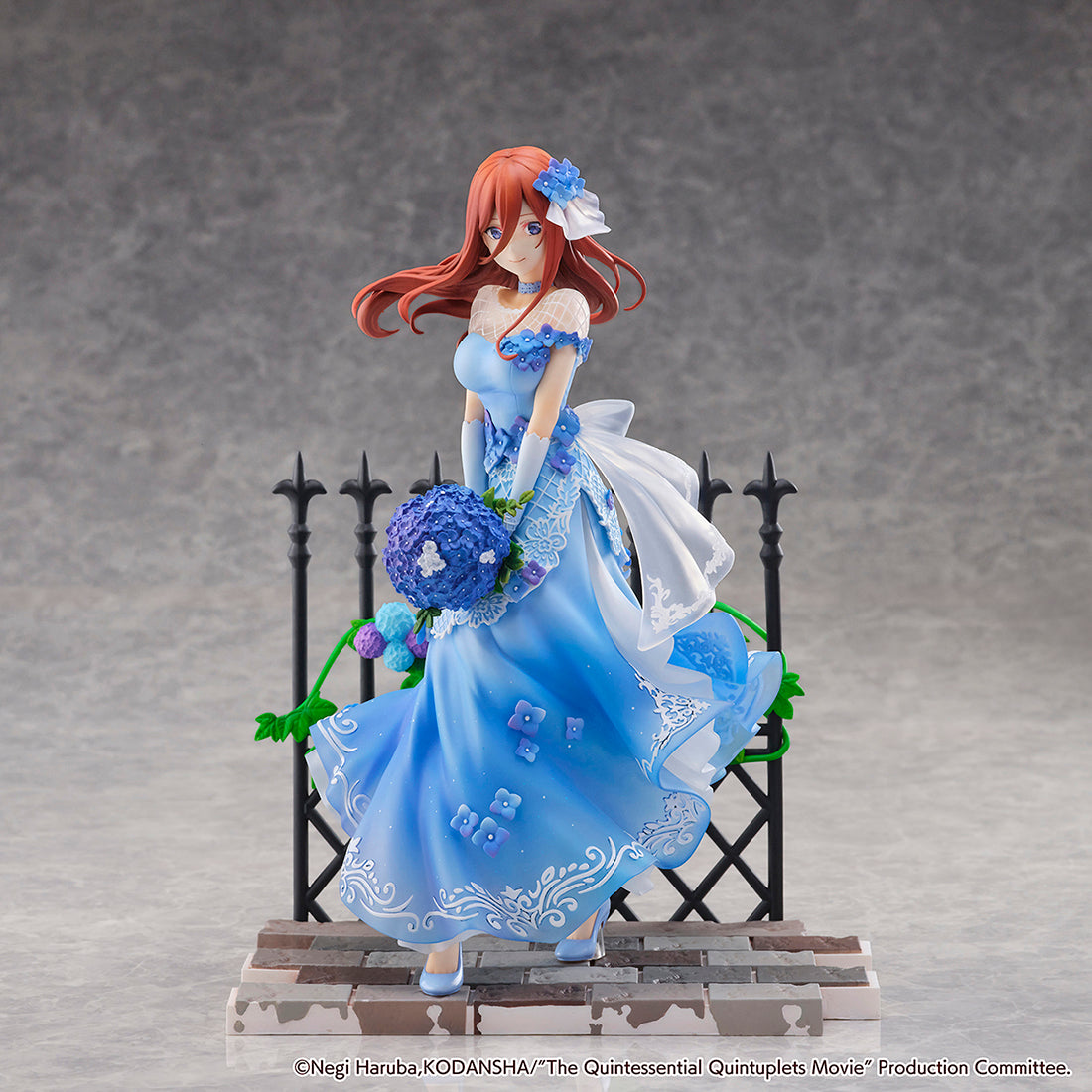 SHIBUYA SCRAMBLE FIGURE 劇場版《五等分的新娘》中野三玖 -Floral Dress Ver.- 1/7 比例模型