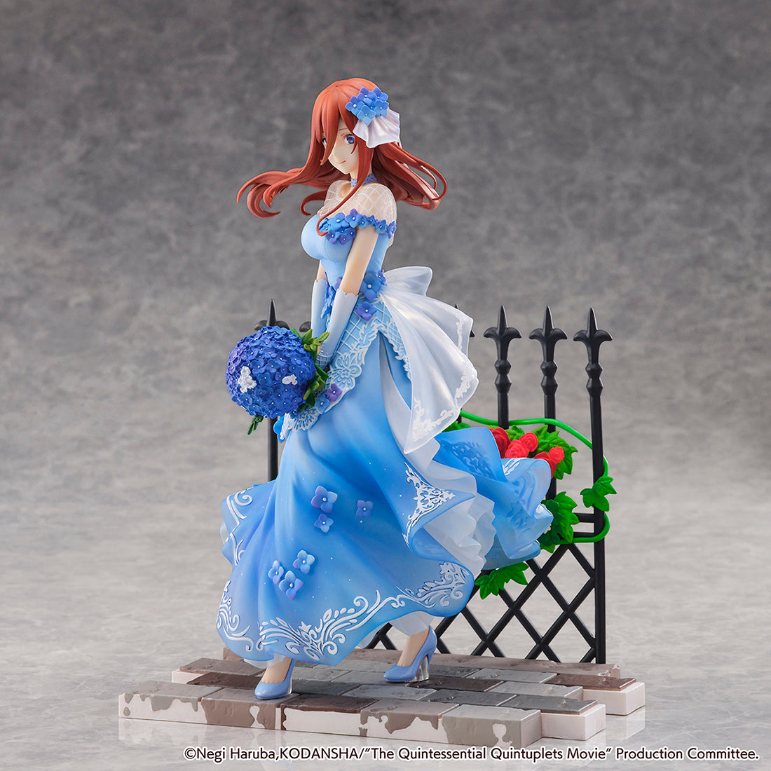 SHIBUYA SCRAMBLE FIGURE 劇場版《五等分的新娘》中野三玖 -Floral Dress Ver.- 1/7 比例模型