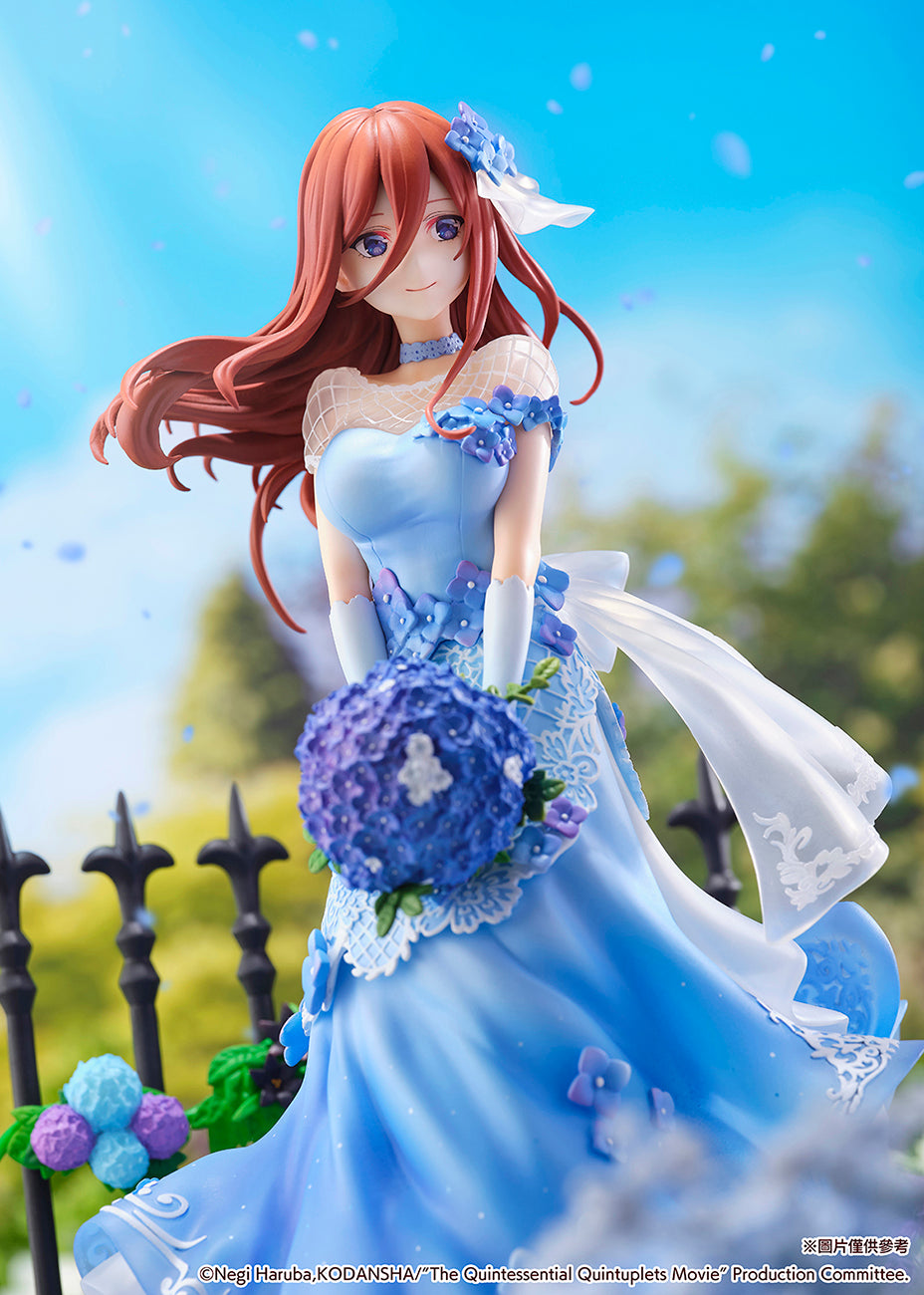 SHIBUYA SCRAMBLE FIGURE 劇場版《五等分的新娘》中野三玖 -Floral Dress Ver.- 1/7 比例模型
