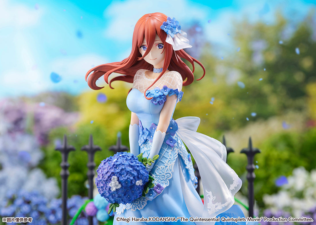 SHIBUYA SCRAMBLE FIGURE 劇場版《五等分的新娘》中野三玖 -Floral Dress Ver.- 1/7 比例模型