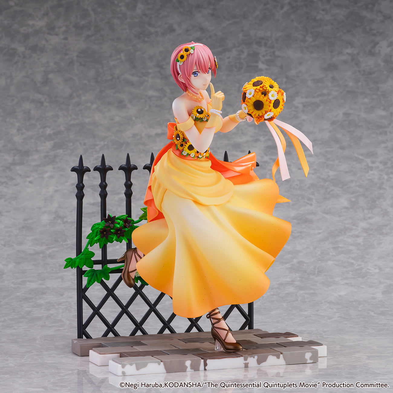 SHIBUYA SCRAMBLE FIGURE 劇場版《五等分的新娘》中野一花 -Floral Dress Ver.- 1/7 比例模型
