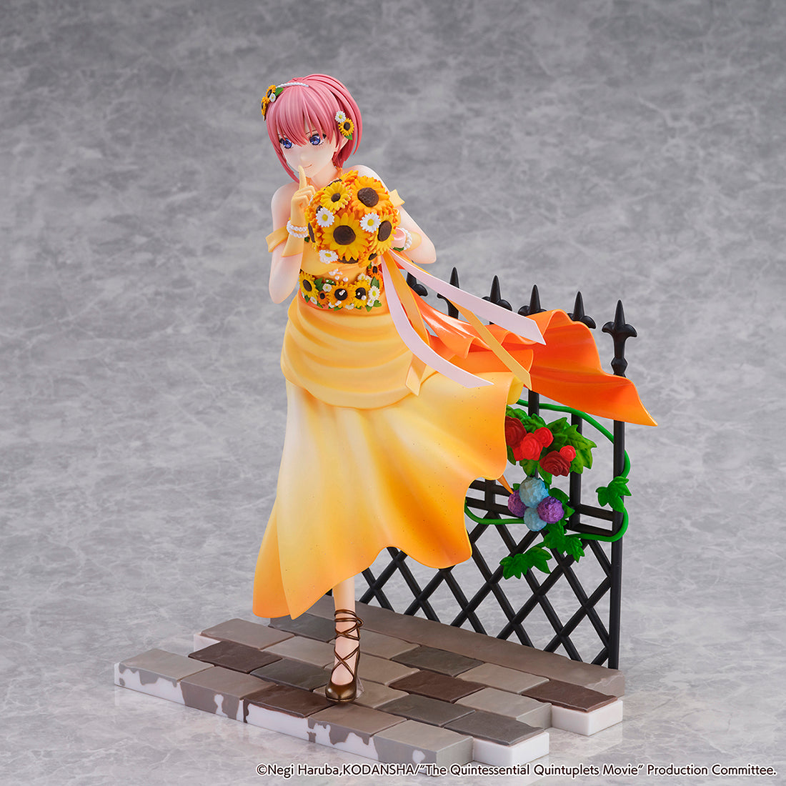 SHIBUYA SCRAMBLE FIGURE 劇場版《五等分的新娘》中野一花 -Floral Dress Ver.- 1/7 比例模型