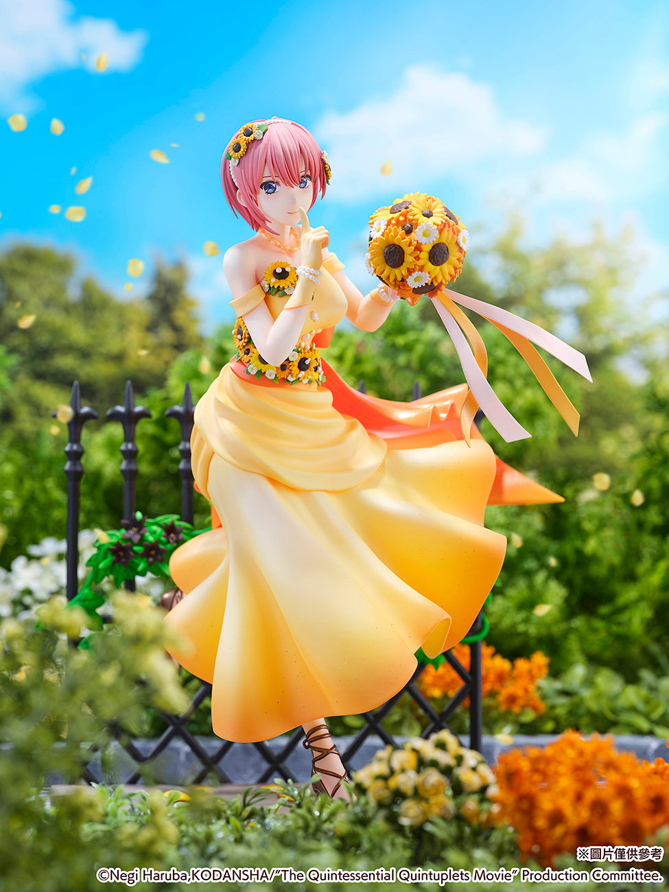SHIBUYA SCRAMBLE FIGURE 劇場版《五等分的新娘》中野一花 -Floral Dress Ver.- 1/7 比例模型