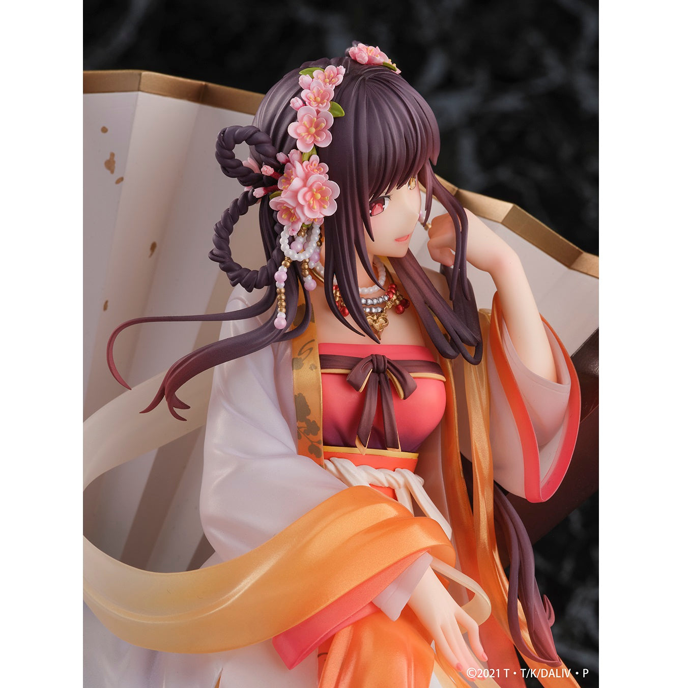 SHIBUYA SCRAMBLE FIGURE《約會大作戰》時崎狂三 - 漢服ver.- 1/7比例人像