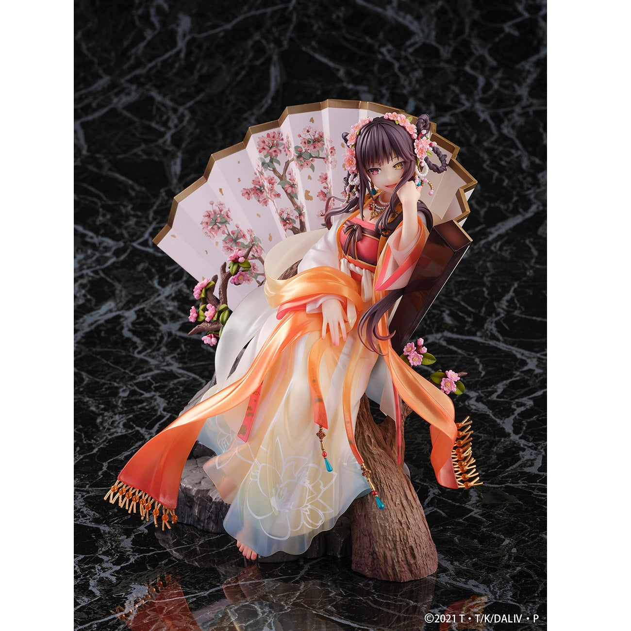 SHIBUYA SCRAMBLE FIGURE《約會大作戰》時崎狂三 - 漢服ver.- 1/7比例人像