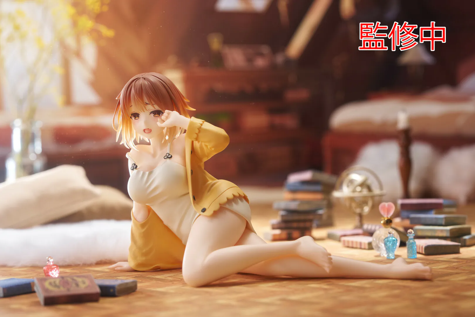 TAITO Desktop Cute Figure《萊莎的鍊金工房 ~常闇女王與秘密藏身處~》萊莎(睡衣版)