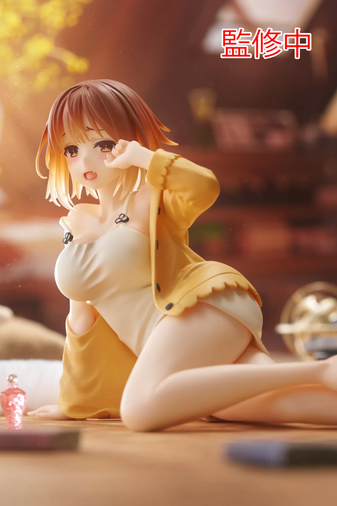 TAITO Desktop Cute Figure《萊莎的鍊金工房 ~常闇女王與秘密藏身處~》萊莎(睡衣版)